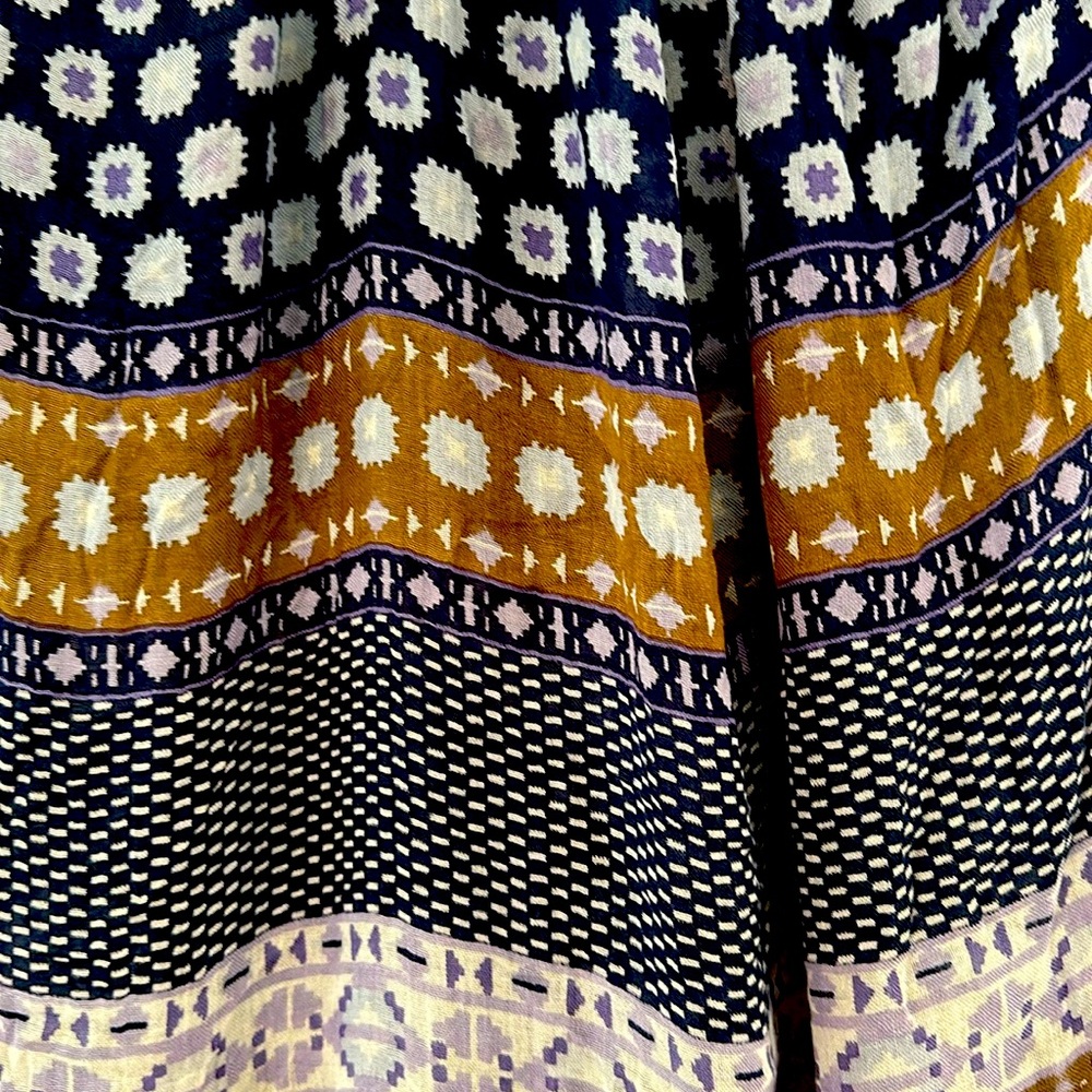 Subtle Luxury Spun Wrap/Scarf - Navy/Purple/Gold - NWOT